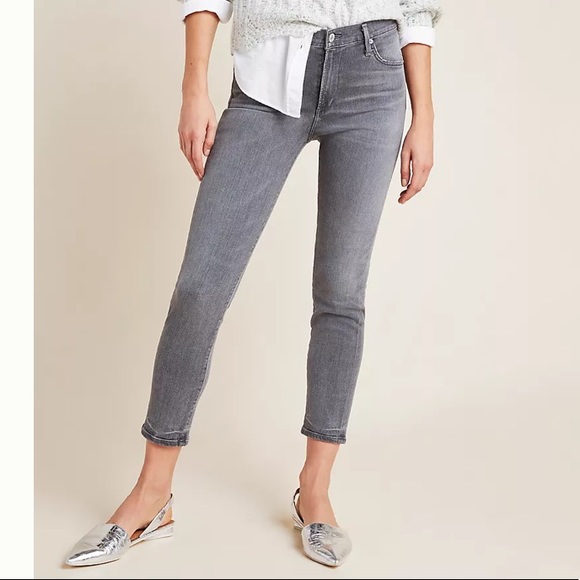 Citizens of Humanity - Rocket High Rise Cropped Skinny Jeans - Picture 1 of 4